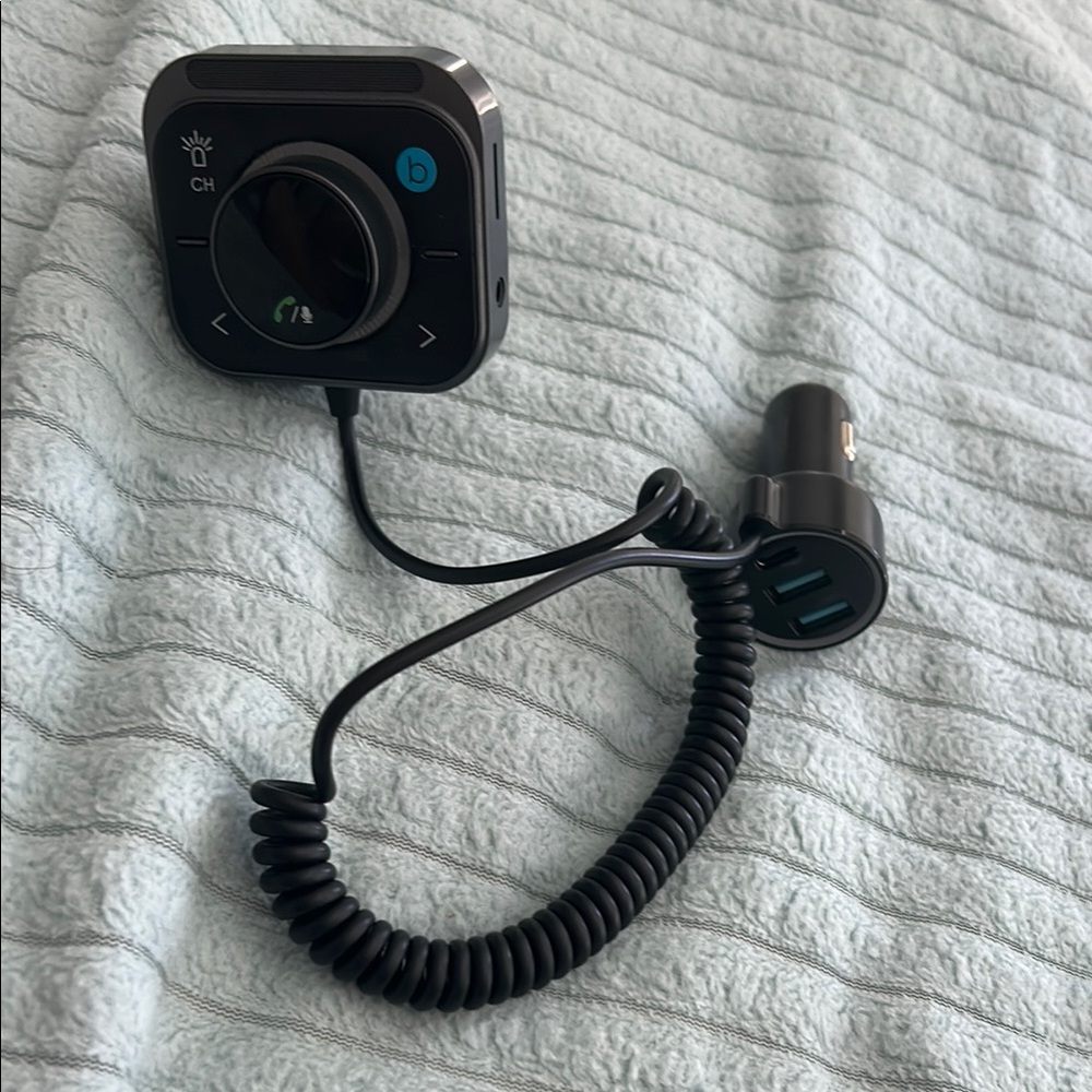 Besign Bluetooth Car Kit with Dual USB Charger from Amazon